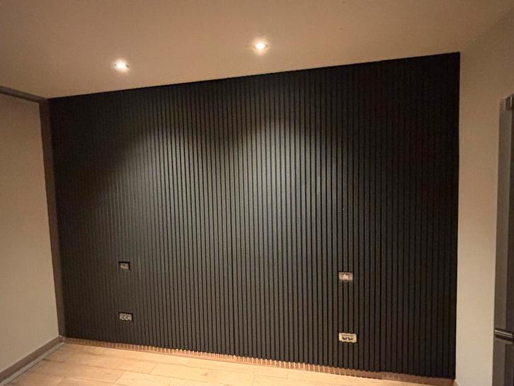 Akoestische Wandpanelen – 60 x 260 cm, Doe-het-zelf en Bouw, Deuren en Vliegenramen, Zo goed als nieuw, Hout, Ophalen