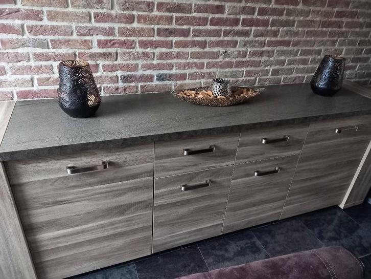 Dressoir, Huis en Inrichting, Kasten | Vitrinekasten, Gebruikt, Minder dan 100 cm, 50 tot 100 cm, Met lade(s), Met deur(en), Met plank(en)
