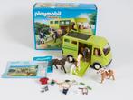 Playmobil - paardentrailer, Ophalen of Verzenden, Zo goed als nieuw, Complete set