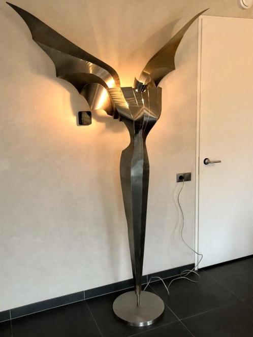 Vintage XXL vloerlamp vloer lamp Angel Engel by Stubenrauch, Antiquités & Art, Art | Objets design, Enlèvement