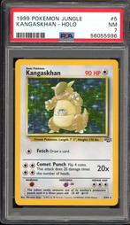 Kangaskhan Holo PSA 7 - 5/64 - Jungle 1999, Hobby en Vrije tijd, Verzenden, Zo goed als nieuw, Losse kaart, Foil