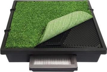 hondentoilet Pet loo indoor, LARGE 83X83 CM - groot! beschikbaar voor biedingen