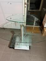 Glazen bureau /computer, Huis en Inrichting, Ophalen, Bureau