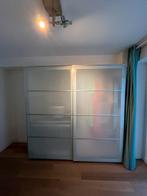 IKEA dubbele glazen schuifdeuren voor Pax kleerkast, Huis en Inrichting, Kasten | Overige, Gebruikt, Ophalen