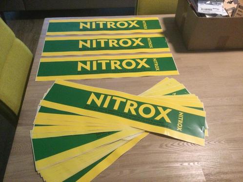 NITROX sticker “ lang model “  nieuw aan 6€/stuk, Watersport en Boten, Duiken, Nieuw, Duikfles, Ophalen of Verzenden
