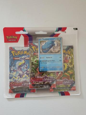 Pokémon blister - Scarlet & Violet (Dondozo en Arcanine) disponible aux enchères