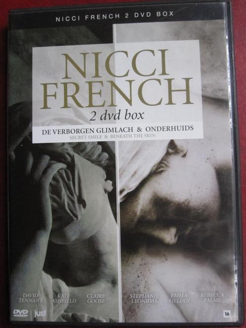 Nicci French - De verborgen glimlach + Onderhuids (2 disc), Cd's en Dvd's, Dvd's | Thrillers en Misdaad, Zo goed als nieuw, Actiethriller