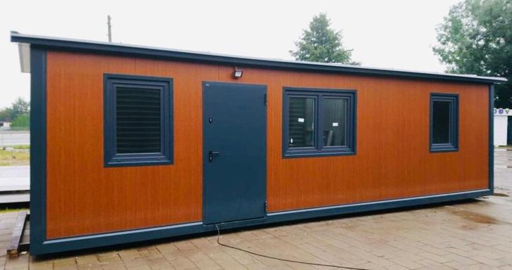 Wooncontainer 9x3m / stacaravan / Mobile home / Tiny House, Immo, Huizen en Appartementen te koop