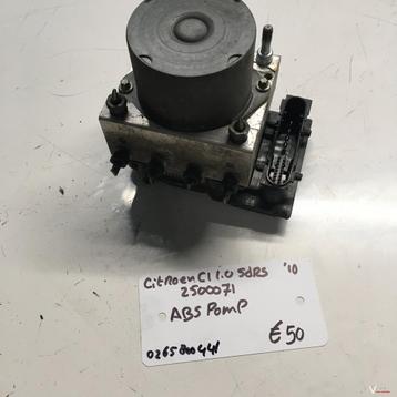 Citroen C1 1.0 5drs 2010 Wagennr 2500071   ABS Pomp   026580 beschikbaar voor biedingen