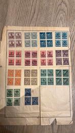 Blad met Duitse postzegels, Postzegels en Munten, Postzegels | Volle albums en Verzamelingen, Ophalen of Verzenden