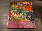 Het nieuwe acryl bronnenboek Rhéni Tauchid Acrylverf, Hobby en Vrije tijd, Schilderen, Ophalen of Verzenden, Zo goed als nieuw