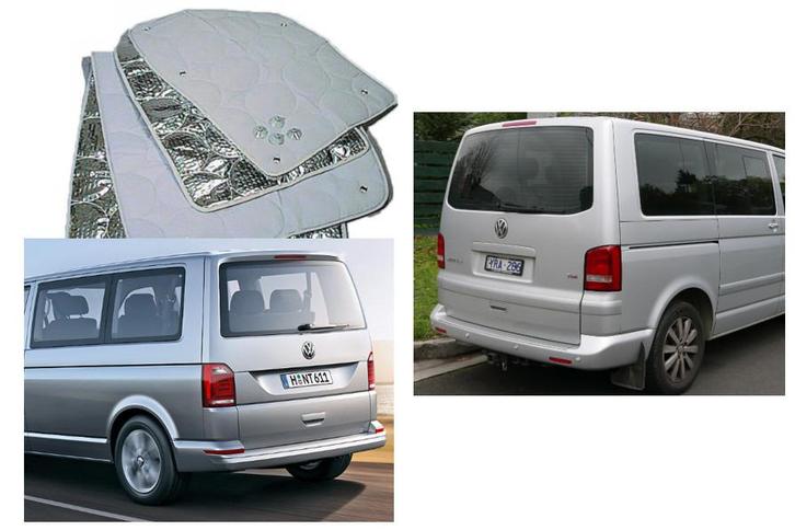 Raamisolatie Volkswagen T5/T6 Achterzijde 5 delige set, Caravans en Kamperen, Mobilhome-accessoires