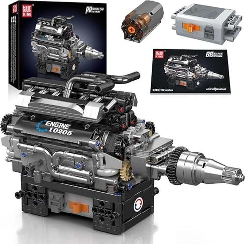 Mould King V12 Motor Bouwset SNELLE GRATIS LEVERING, Hobby en Vrije tijd, Modelbouw | Overige, Nieuw, Verzenden