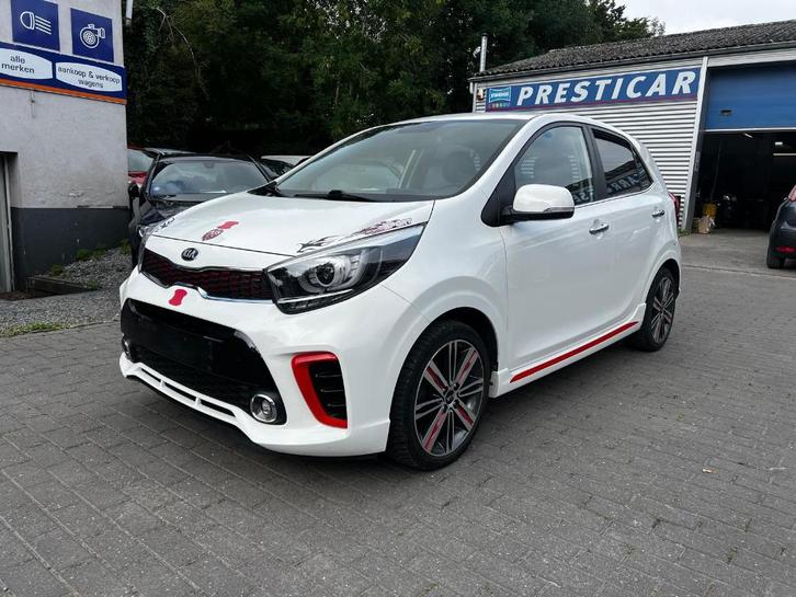 Kia Picanto 1.0i 5 Portes/Clim/Bluetooth/CarPlay/Cam/Cruise, Auto's, Kia, Bedrijf, Te koop, Picanto, ABS, Achteruitrijcamera, Airbags