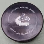 NHL Official game puck inglasco Vancouver Canucks Orca, Enlèvement, Comme neuf, Palet