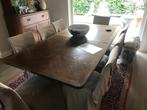 Engelse antieke mahonie eetkamer, Ophalen
