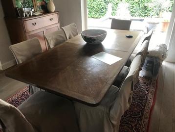 Engelse antieke mahonie eetkamer, Enlèvement