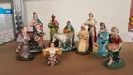 creche de Noel, Krippe, Christmas, kerststal beelden, Antiek en Kunst, Antiek | Religieuze voorwerpen, Ophalen of Verzenden