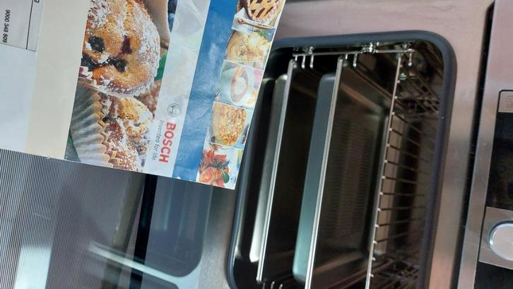 Stoomoven Bosch (inbouw), Elektronische apparatuur, Ovens, Zo goed als nieuw, Inbouw, Oven, 45 tot 60 cm, 45 tot 60 cm, Stoom