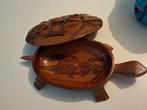 Handgesneden  schildpad afrikaanse kunst, Antiek en Kunst, Ophalen