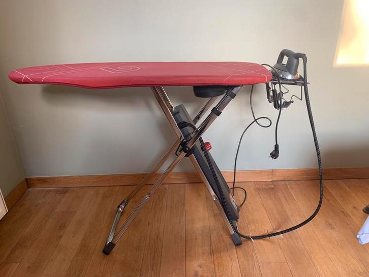 Stoomstrijkijzer Laura Star met plank afzuiging, Elektronische apparatuur, Strijkijzers en Strijkplanken, Ophalen of Verzenden