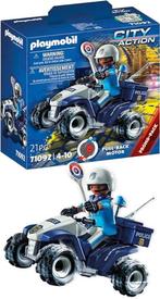 Playmobil Politieagent en quad SNELLE GRATIS LEVERING, Verzenden, Nieuw, Complete set