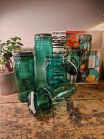 Seller set van 4 vintage voorraad potten, Ophalen of Verzenden