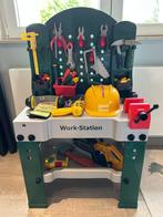 Speelgoed werkbank met allerhande accessoires, Ophalen, Zo goed als nieuw