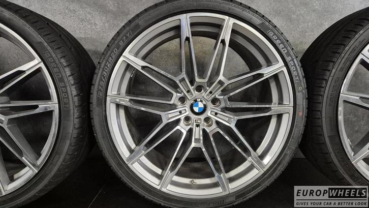 20 inch BMW 5 Serie G30 G31 Breedset G26 Zomerbanden velgen, Auto-onderdelen, Banden en Velgen, Banden en Velgen, Zomerbanden