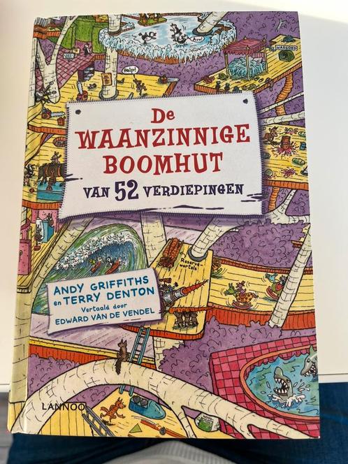 Andy Griffiths - De waanzinnige boomhut van 52 verdiepingen, Boeken, Kinderboeken | Jeugd | onder 10 jaar, Zo goed als nieuw, Ophalen of Verzenden