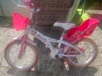 minnie mouse fiets 16 inch, Ophalen, Gebruikt, 16 tot 20 inch, Zijwieltjes