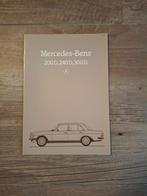 Mercedes-Benz 200D, 240D, 300D   06/83, Ophalen of Verzenden, Nieuw, Mercedes