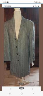 Lange herenjas overjas maat 50 heren nieuw, Enlèvement ou Envoi, Taille 48/50 (M)