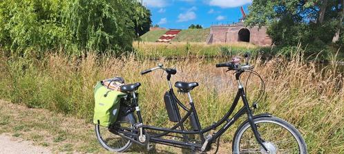 Amsterdam Air 26 inch opvouwbare elektrische tandem verkopen, Fietsen en Brommers, Fietsen | Tandems, Gebruikt, Opvouwbaar, Ophalen