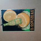 Oud Reclamebord  Limonade  jaren 50, Ophalen of Verzenden