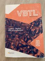 VBTL 2 - leerboek getallen, algebra, data en onzekerheid, Ophalen of Verzenden, Zo goed als nieuw, Nederlands