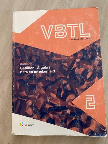 VBTL 2 - leerboek getallen, algebra, data en onzekerheid beschikbaar voor biedingen