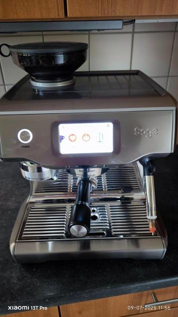 Sage Oracle Touch, Machine à espresso, Tuyau à Vapeur, Café en grains, 2 à 4 tasses