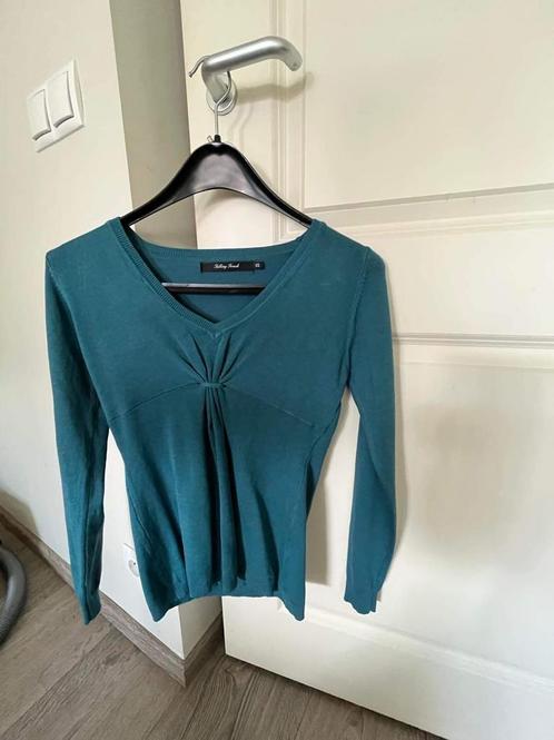 Nieuwe trui petrol xs Talking French, Kleding | Dames, Truien en Vesten, Nieuw, Maat 34 (XS) of kleiner, Verzenden
