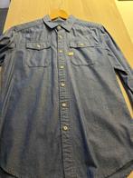 Hemd G-star maat S, Kleding | Heren, Overhemden, Ophalen of Verzenden, Zo goed als nieuw, Blauw, G-star Raw