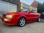 Audi 80 cabrio V6 2.8 *oldtimer*, Auto's, Voorwielaandrijving, 4 zetels, Zwart, Cabriolet