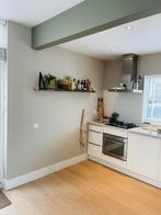 Witte hoogglans hoekkeuken stijlvol en compleet GEDEMONTEERD, Huis en Inrichting, Wit, Hoekkeuken, Ophalen of Verzenden, Kunststof