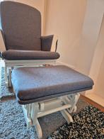 Borstvoedingstoel / schommelstoel met voetenbank, Huis en Inrichting, Ophalen