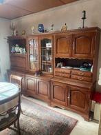 Wandmeubel + Eetkamer, Huis en Inrichting, Ophalen, Zo goed als nieuw, Kersenhout, Met deur(en)
