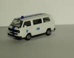 POLITIE  VW  BUS  1/87, Rijkswacht, Ophalen of Verzenden, Miniatuur of Beeldje