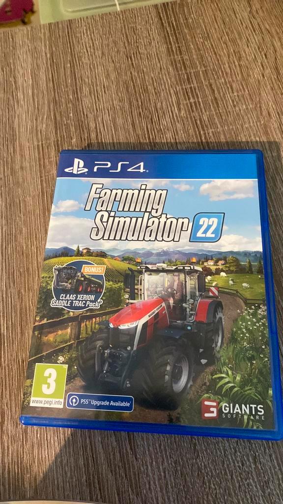 Farming Simulator 22 — PS4 — Bon état, Consoles de jeu & Jeux vidéo, Jeux | Sony PlayStation 4, Comme neuf, Simulation, 1 joueur