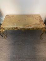 Table bronze marbre, Maison & Meubles, Tables | Tables de salon, Enlèvement, Comme neuf