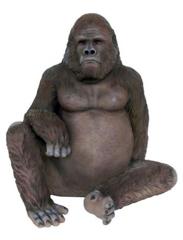 Siège gorille 1,82 m - statue de gorille, Enlèvement, Neuf
