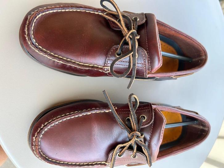 Timberland Dock Sides Maat 45   of  44,5, Kleding | Heren, Schoenen, Zo goed als nieuw, Espadrilles of Moccasins, Bruin, Ophalen of Verzenden