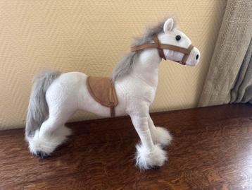 Wit pluchen paard knuffel 25 cm beschikbaar voor biedingen
